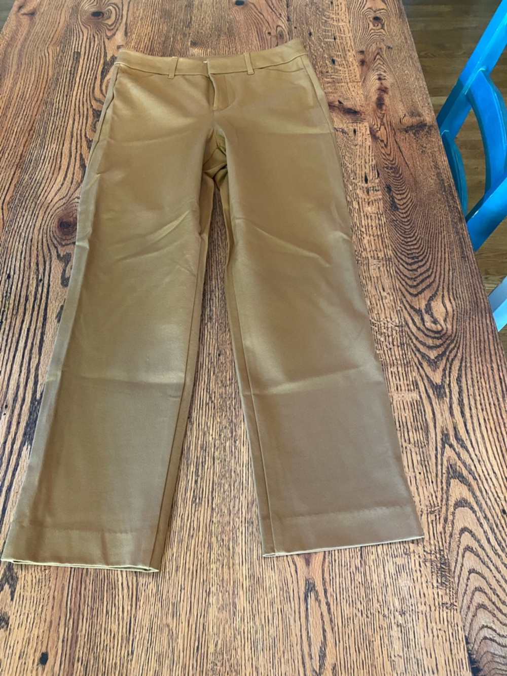 Old Navy Straight Leg Pants in Camel